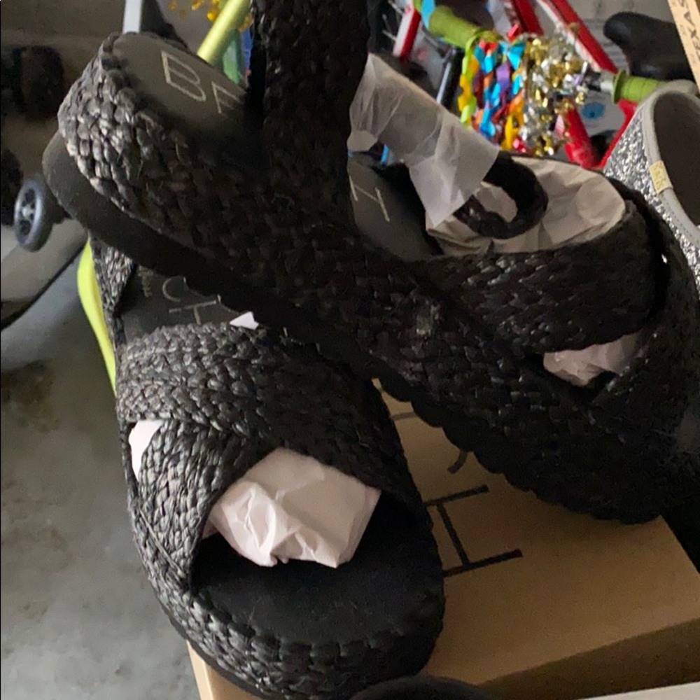 Black sandals